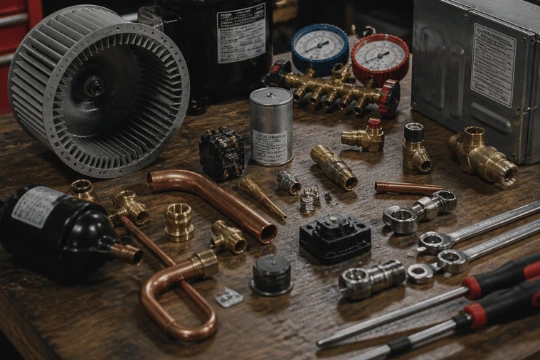 HVAC Repair Parts for maintaining heating, cooling, and ventilation systems
