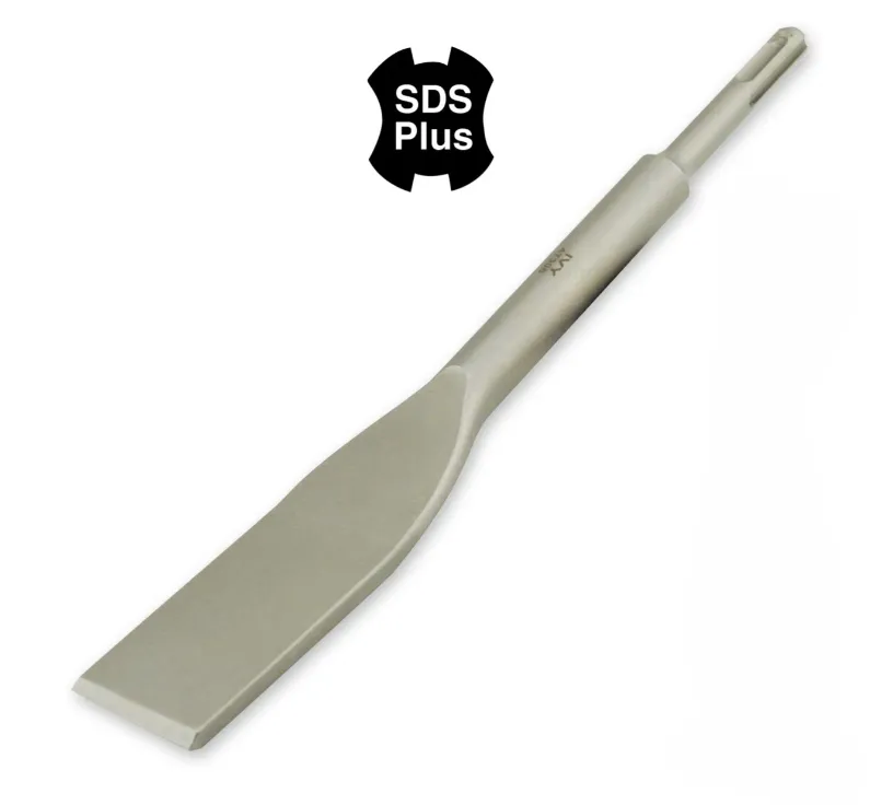1-1/2 x 10" SDS Plus Curved Tile Chisel