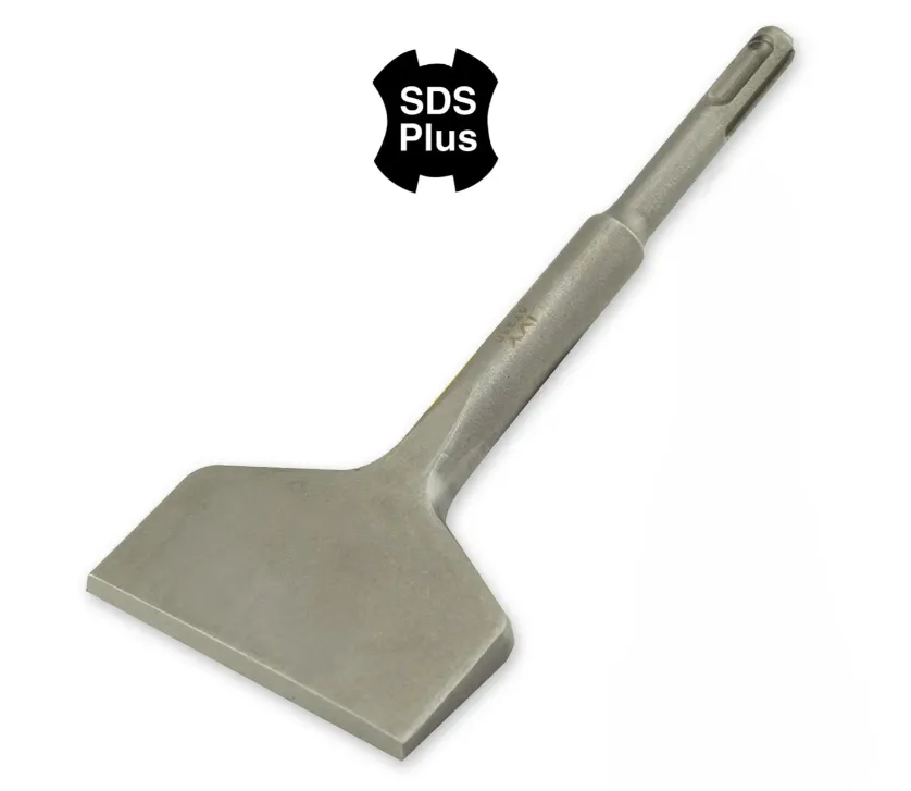 3" x 6-1/2" SDS Plus Wide Bent chisel