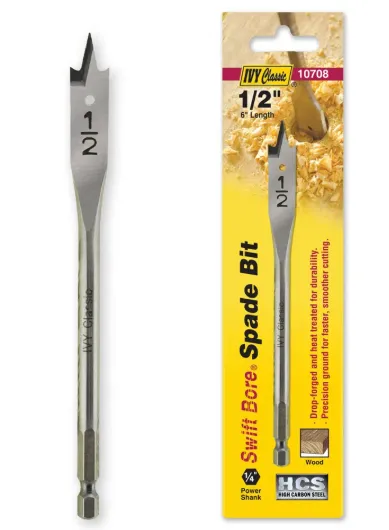 1/2 x 6" Spade Bit