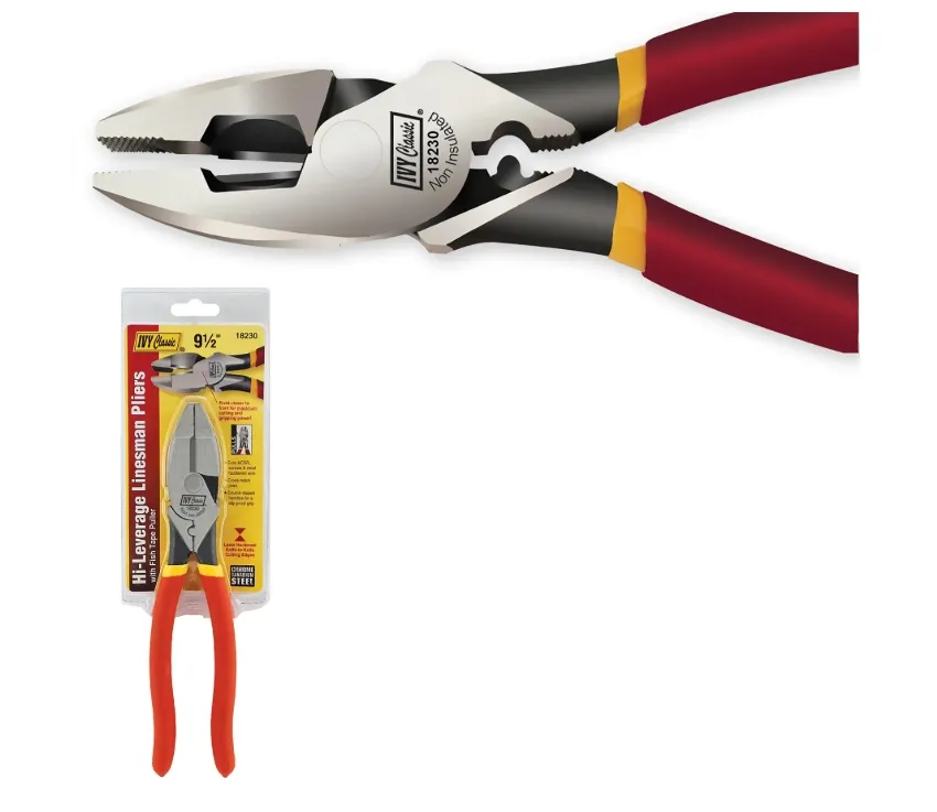 9­1/2" Hi­Leverage Linesman Pliers
