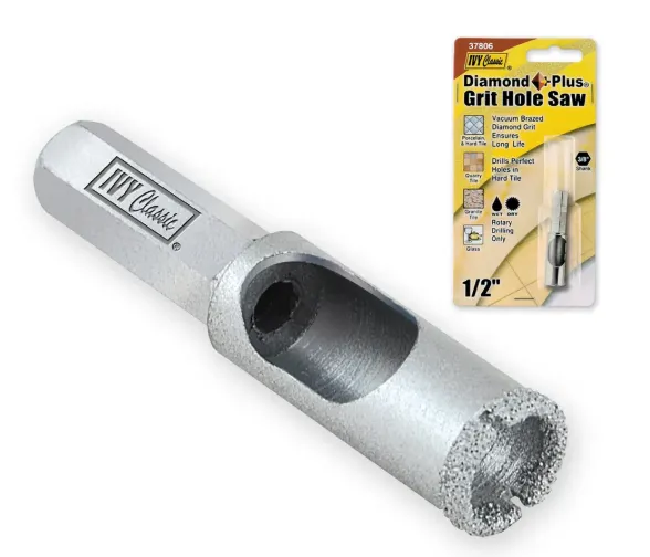 1/2" Diamond Grit Hole Saw
