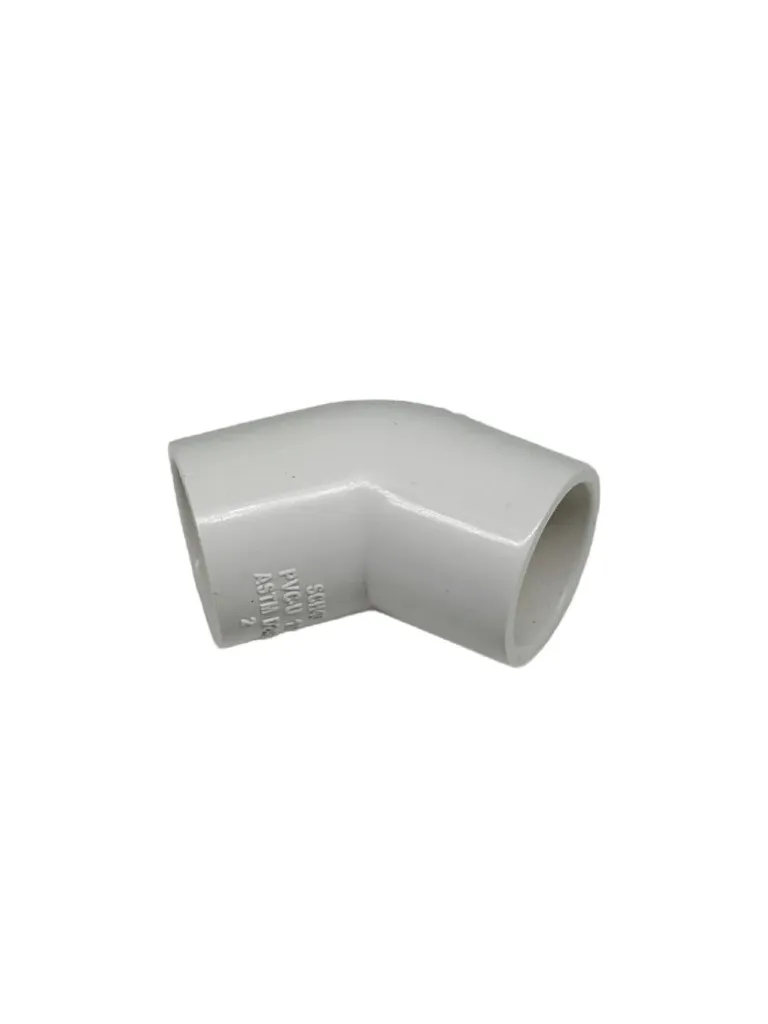 [PVC 1/2" 45D ELBOW] PVC-1/2-45' ELBOW CONNECTION
