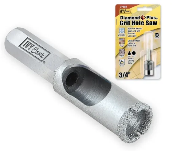 3/4" Diamond Grit Hole Saw