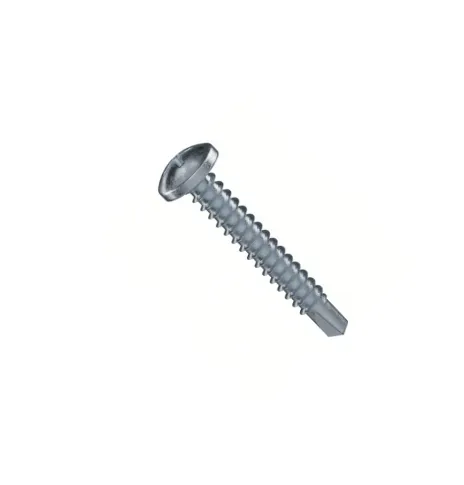 10-16 x 1" Pan Phillips Self Drill Screw Zinc (Qty 100)