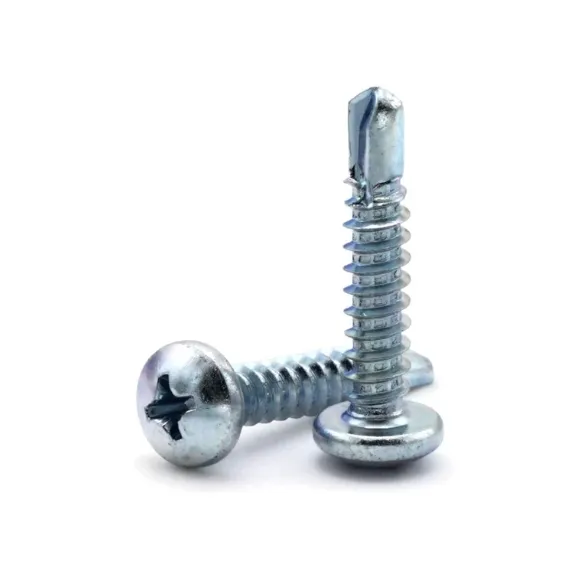 10-16 x 1-1/2" Pan Phillips Self Drill Screw Zinc (Qty100)