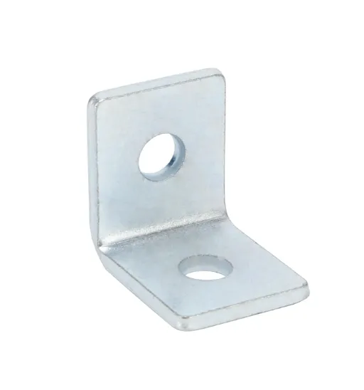 1-7/8" x 2-1/16" Angle Bracket For Strut Channel [2 Hole] Zinc