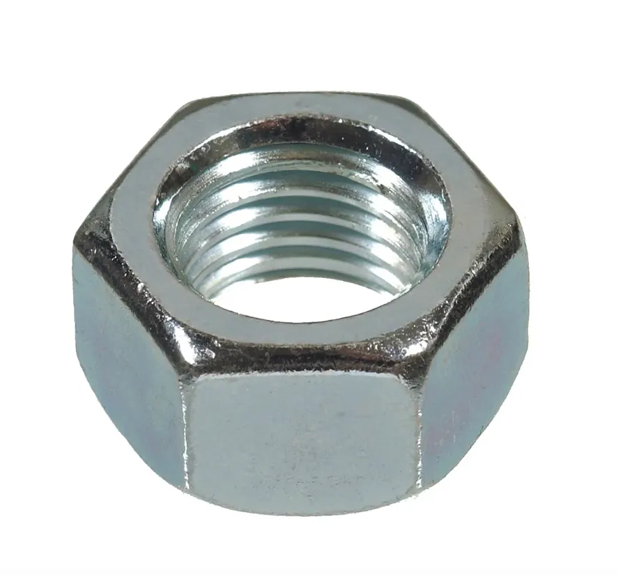 1/2" Finish Hex Nut Coarse Zinc (QTY 50)
