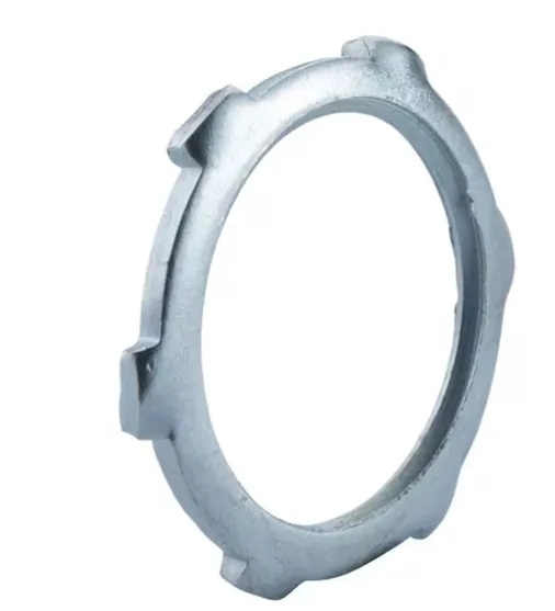 [ZINC PLATED STEEL] 3/4" CONDUIT LOCKNUT THREADED RIGID CONDUIT