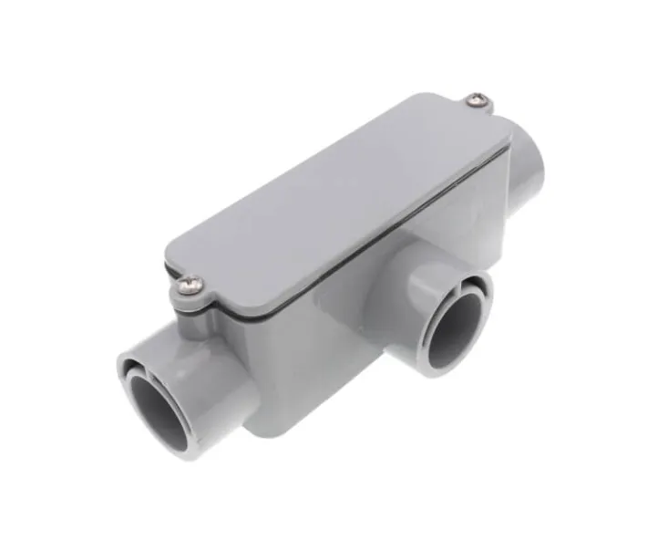 PVC T Conduit Body 1-1/4"