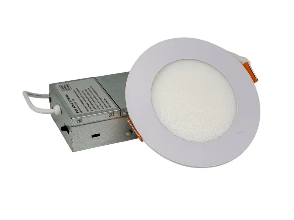 Led Ultra Slim Downlight 5cct Round 4" DL9W4 , DM-4EJCT09SR05 4"