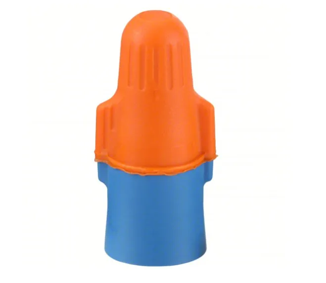 [WN 3M #12-#22 100PCS] Plus O/B+ WireConnectors,Orange/Blue, Professional-Grade UL Listed Twist-On Electrical Connectors, 22-8 AWG Range, Jug of 500