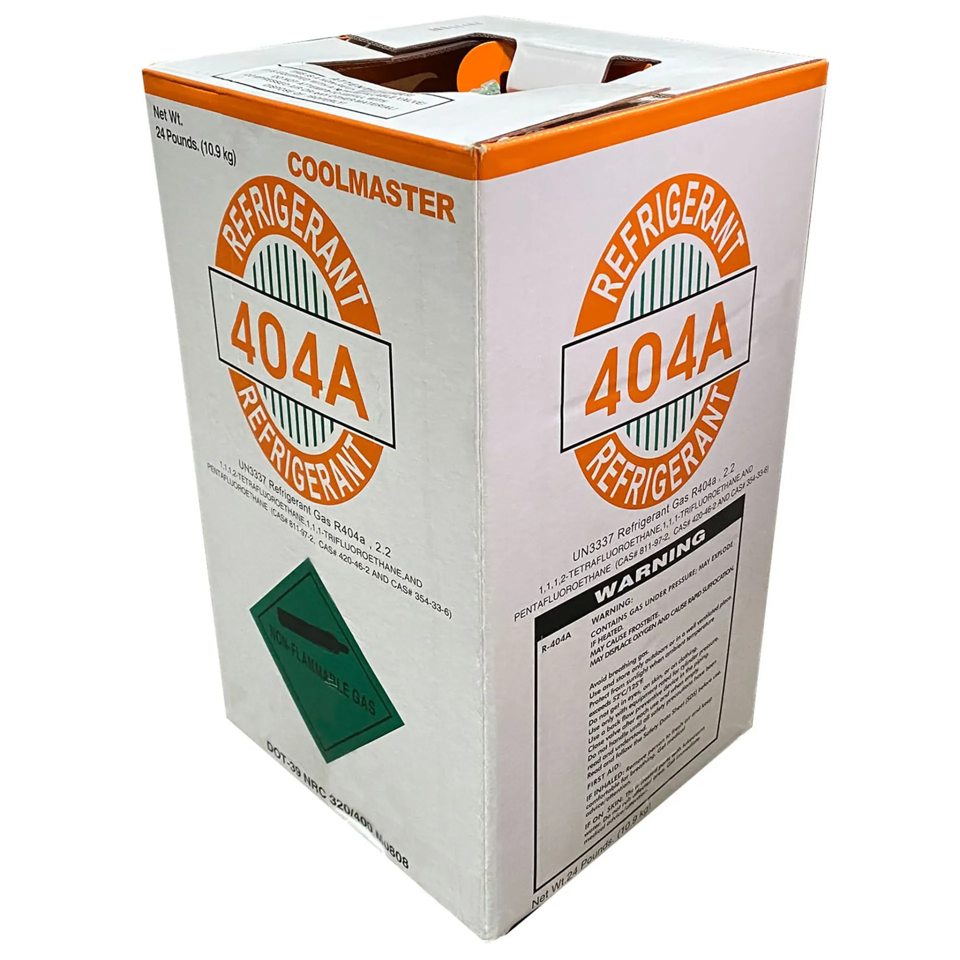 UN3337 ,REFRIGERANT GAS,R 404A 2.2 EMER
