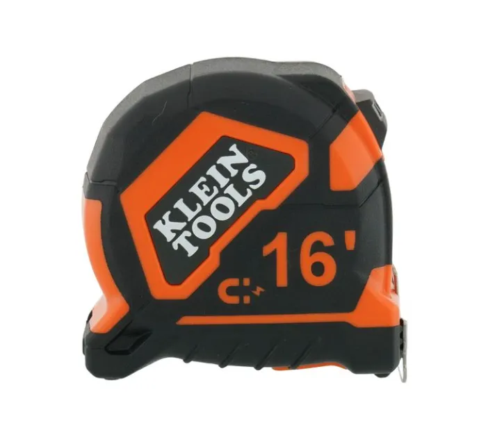 TAPE MEASURE, 16-FOOT MAGNETIC DOUBLE-HOOK