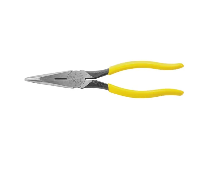 PLIERS, NEEDLE NOSE SIDE-CUTTERS, 8-INCH