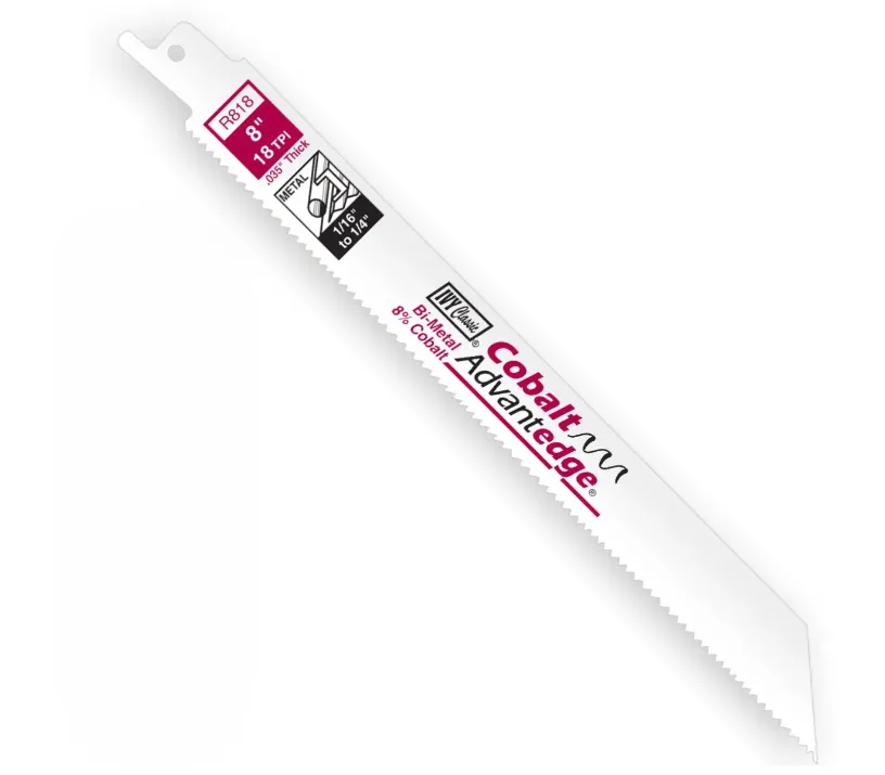 R816P 8" 18T BI-MET RECIP SAW BLADE