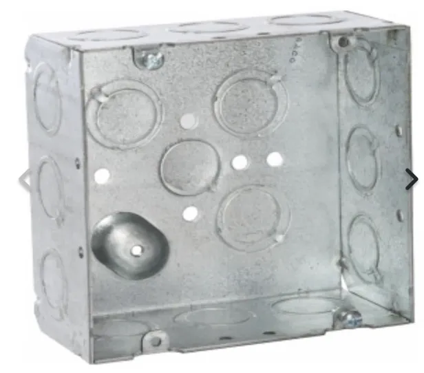 4-11/16" BOX DRAWN W/ 1/2" & 3/4" KOS
