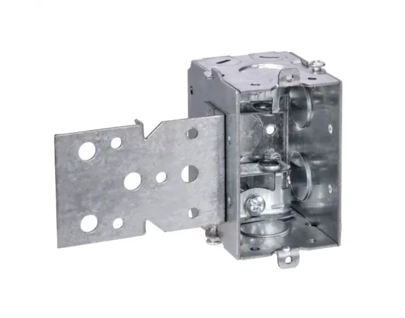 [WY522] 3" X 2" SWITCH BOX,2-1/2" DEEP GANGABLE, BX, FACING UP BRACKET