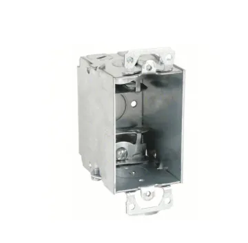 3" X 2" SWITCH BOX, 2-3/4" DEEP GANGABLE W/ 1/2" & 3/4" KOS