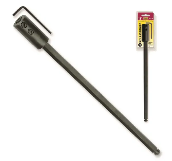 12 x 7/16" Hex Shank Bit Extension